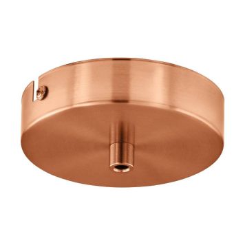 Eglo Baldakin 1 udtag børstet kobber