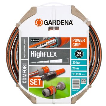 Gardena haveslange Comfort Highflex ½" 20 m med fittings