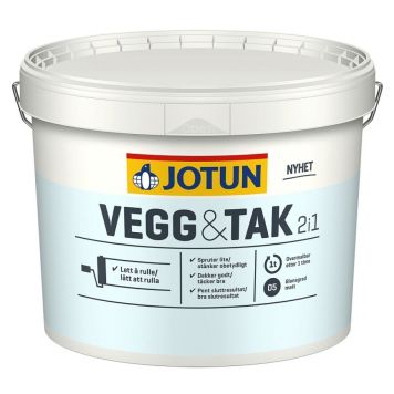 Jotun Væg & Loft 2,7 L hvid