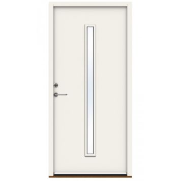 Facadedør P-1700 med karm 988x2080 mm V Swedoor/Jeld-Wen