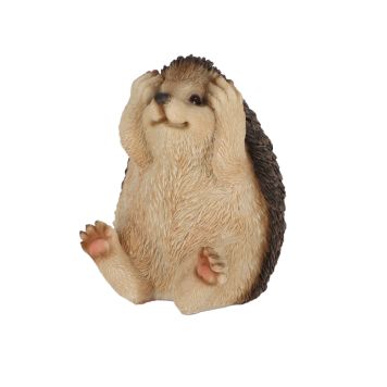 Garden Life havefigur pindsvin plast H12,5 cm