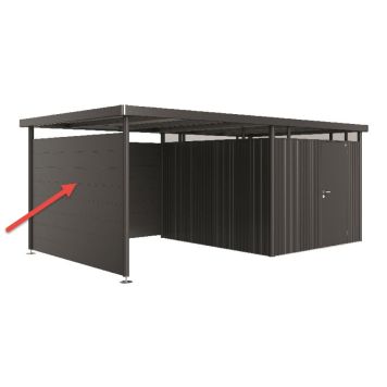 Biohort sidevæg Highline H5 mørkegrå metallic