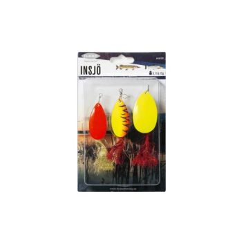 Fladen Fishing spinner Fluo 8-15 g 3 stk