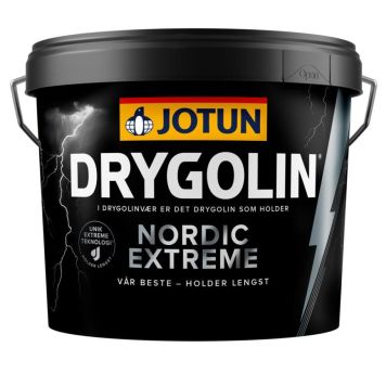 Jotun træbeskyttelse Drygolin Nordic Extreme halvblank 2,7 L hvid