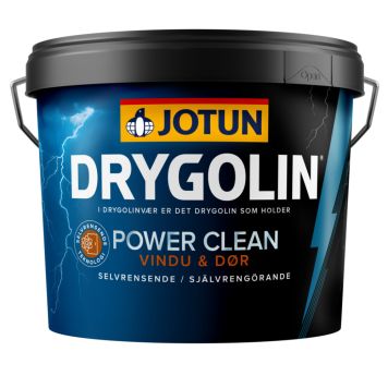 Jotun Drygolin Power Clean Vinduer & døre hvid base - flere str.