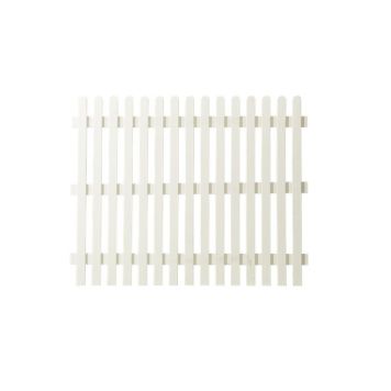 Plus stakithegn Retro Lux hvid 150x120 cm