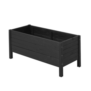 Plus plantekasse Trend 88x37x39 cm sortgrundet