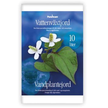 Vandplantejord 10 L 30% ishavsler - Pondteam