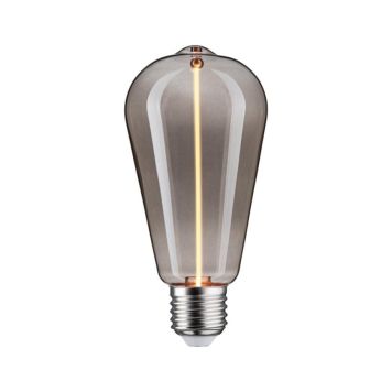 Paulmann LED Edison-pære ST64 E27 2,8W røgfarvet