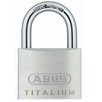 Abus hængelås titalium 66TI/50