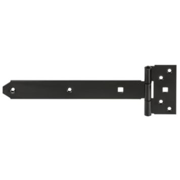 Vormann T-hængsel sort mellemsvær 400x38 mm