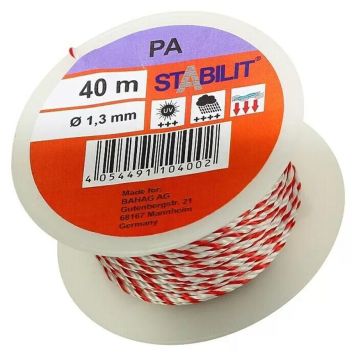 Stabilit universalsnor nylon 1,3 mm 40 m