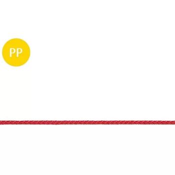 Stabilit mursnor polypropylen rød 3 mm pr. m