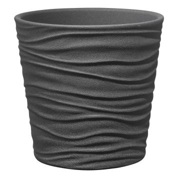 Soendgen Keramik urtepotte Sonora grå Ø7 cm