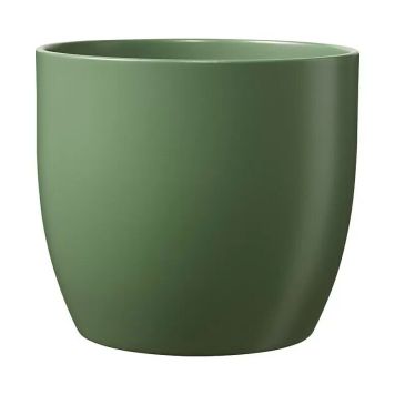 Soendgen Keramik miniskjuler Basel Fashion mat grøn Ø8 cm