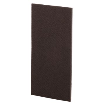 Filtplade 200x100mm brun