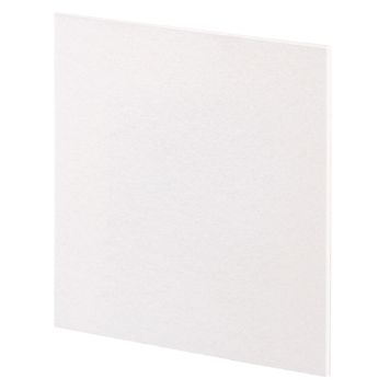 Filtplade 200x200mm hvid