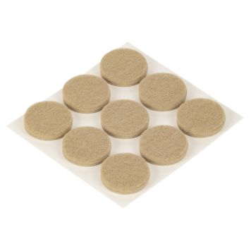 PARKETBESKYTTER 9 STK. SELVKLÆBENDE 25MM