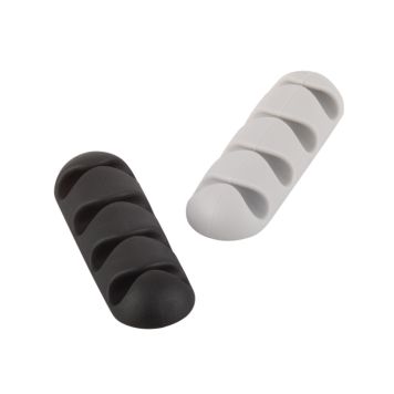 Kabelholder selvklæbende 64 x 21 mm 2 stk