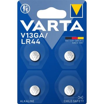 Varta knapcellebatteri V13GA (LR44) 4-pak