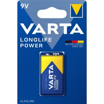 9V batteri 6LR61 - Varta