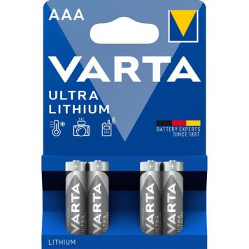 Varta batteri Professional Lithium 4 stk. AAA