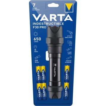 Varta LED-lommelygte Indestructible Xtreme F30 Pro