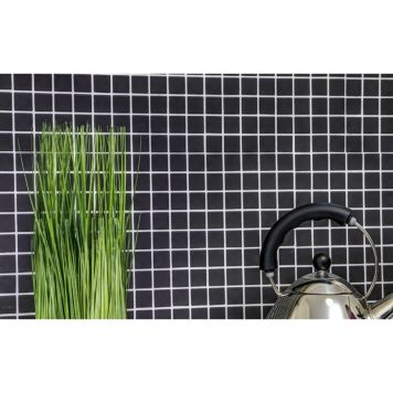 Mosaik Square antislip Uni sort 32,7x30,2 cm