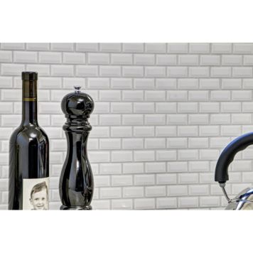 Mosaik Bond Uni hvid 30x30 cm