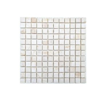 Mosaik square thumbnail white 305x305x10 mm