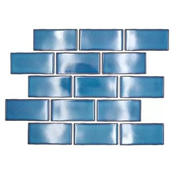 Mosaik Subway antique blue 265x309x7 mm