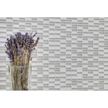 Mosaik Mix Hvid 31 x 32,5 cm