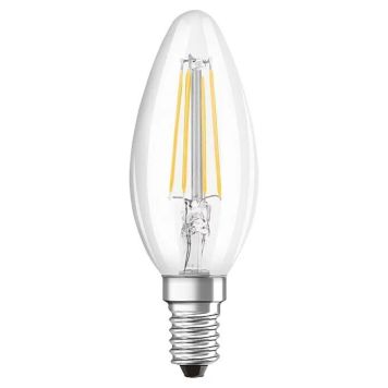 Voltolux LED pære kerte filament E14 4W