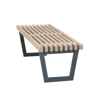 Plus bænk/bord Siesta 140x49x43 cm grundmalet