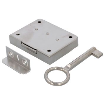 Møbelkasselås 25mm BH77