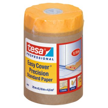 Tesa Easy Cover afdækningspapir 25 m x 180 mm