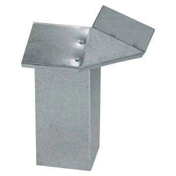 Bellissa sneglekant galvaniseret hjørne 