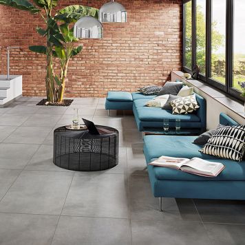 Gulv-/vægflise Art-Tec Steel mat 60 x 60 cm 1,44 m²
