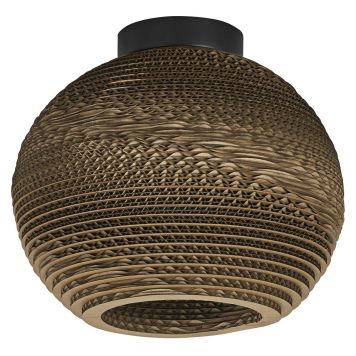 Ledvance Decor Cardboard Ball loftslampe brun E27