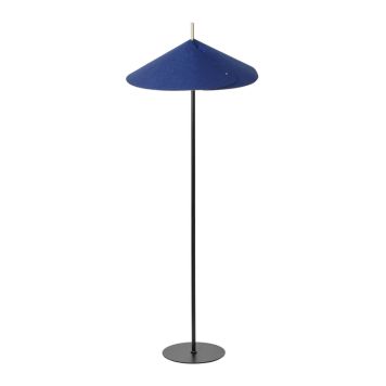Osram gulvlampe Decor Flip blå/sort filt/stål E14 50x131 cm