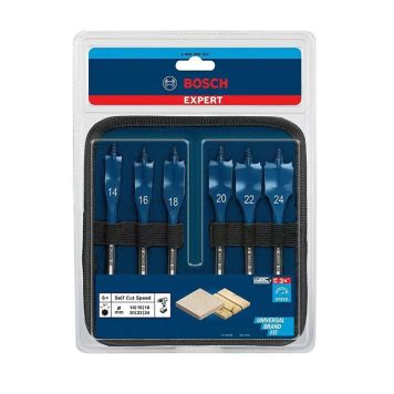 Bosch Professional fladfræseborsæt 14-24 mm selfcut 6 