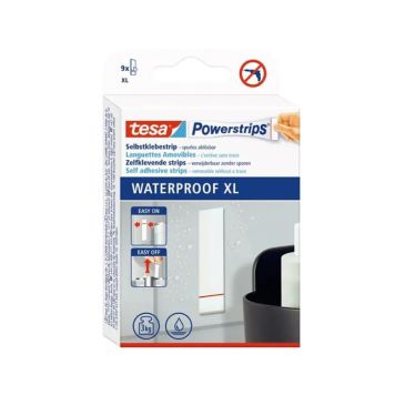 Tesa powerstrips waterproof xl