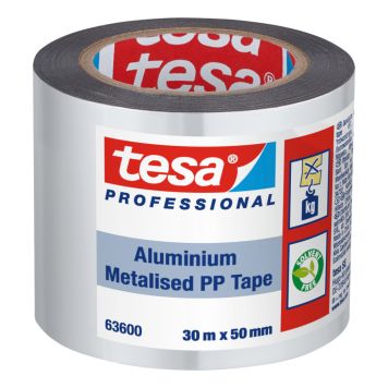 Tesa tape aluminium 30 m x 50 mm