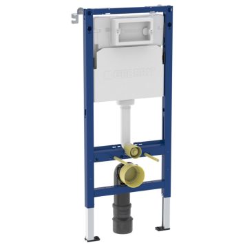 Geberit element t/væghængt toilet m/indbygningscisterne DuoFix Delta 112 cm