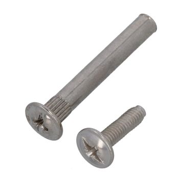 Bøsning M4, nikkel BH64