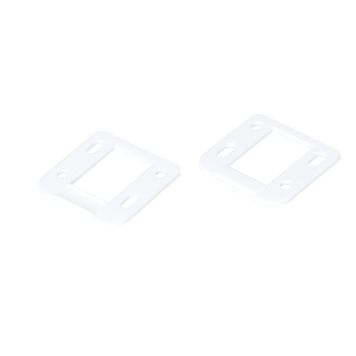 Afstandsplade plast 2mm bi98