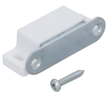 Magnetlås 4kg hvid BH84