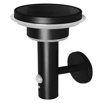 Osram solar væglampe Endura H22 sort m/sensor