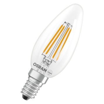 Osram LED-kertepære Star Retrofit Classic B klar E14 3,4 W