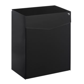 Mefa pakkepostkasse Letter 411 sort mat